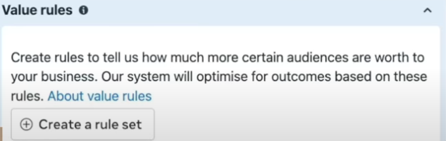 Facebook Ads Manager Updates 2025 value rule