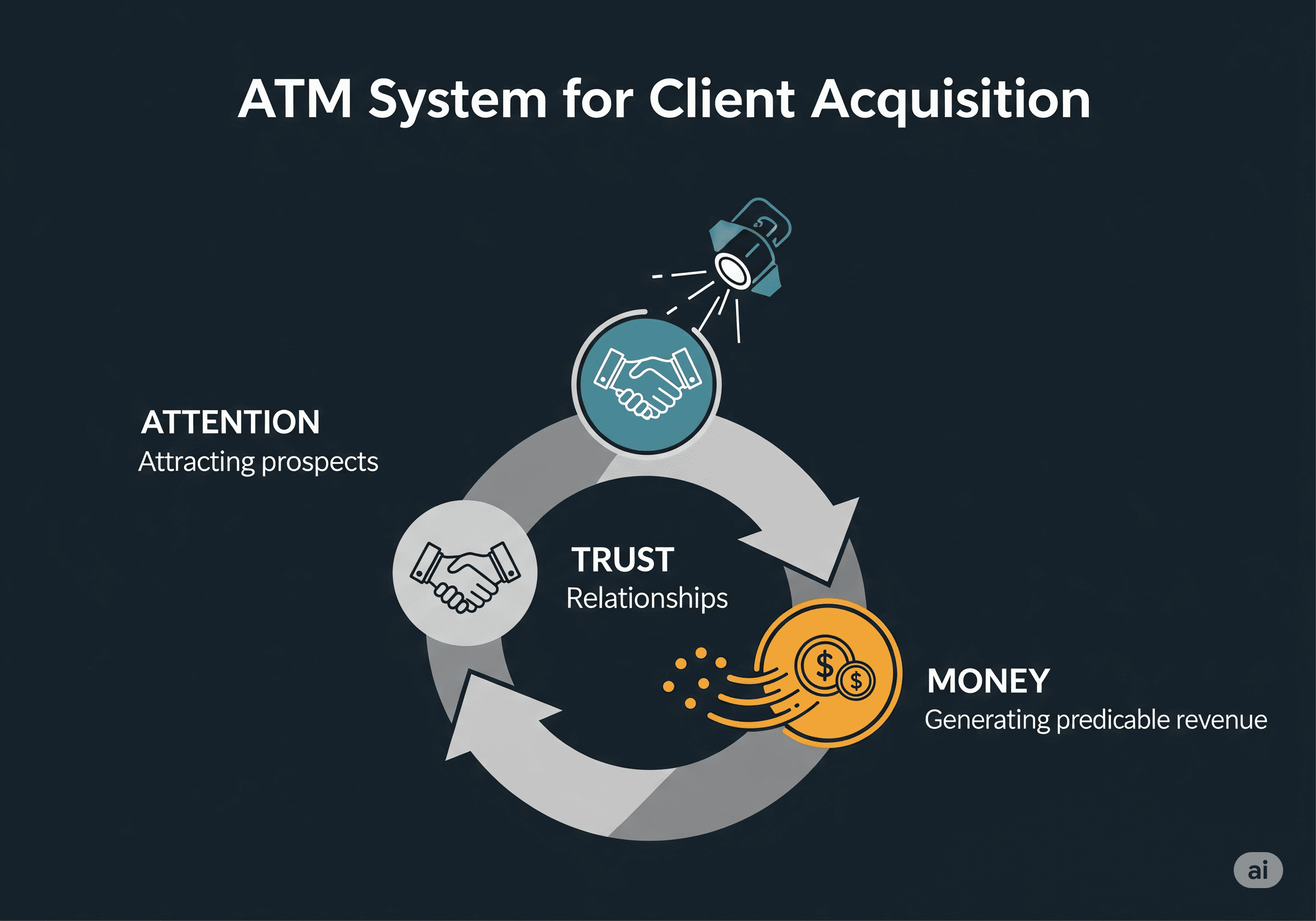 ATM System for Client Acquisition PX